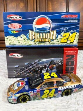 Vintage Jeff Gordon Pepsi Billion Dollar 2003 Monte Carlo Club Car 1:32 Scale